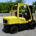 Hyster ICE powered forklift