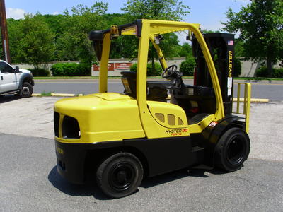 Hyster ICE powered forklift