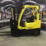 Hyster propane powered cushion tire forklift