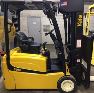 Yale three wheel electric forklift