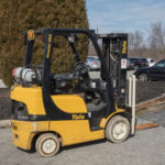 Yale ICE powered cushion tire forklift