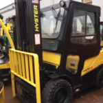 Hyster ICE powered pneumatic tire forklift