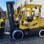 Hyster ICE powered cushion tire forklift