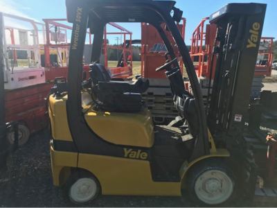 Yale propane cushion tire forklift