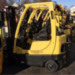 Hyster ICE power cushion tire forklift