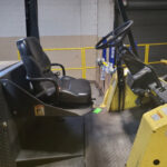 dash steering seat forklift