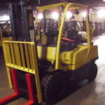 Hyster propane powered pneumatic tire forklift