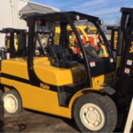 Yale heavy duty forklift