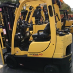 Hyster propane cushion tire forklift