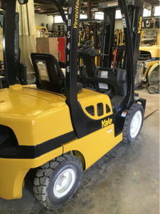 Yale pneumatic tire ICE power forklift