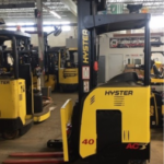 Hyster narrow aisle forklift