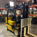 Yale propane powered cushion tire forklift