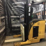 Yale narrow aisle reach truck