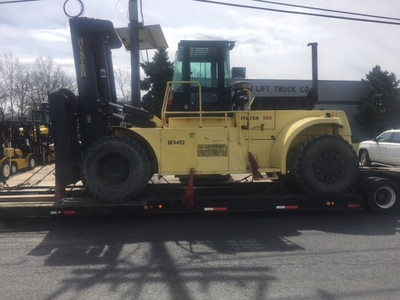 Hyster H550F Heavy Duty Jumbo forklift