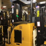 Yale narrow aisle forklift