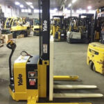 Yale pallet stacker