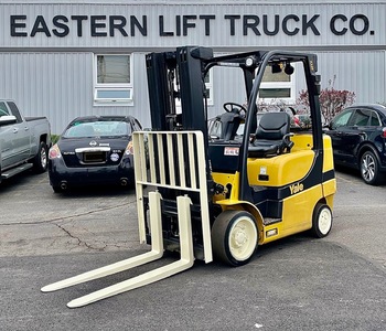 Yale propane powered cushion tire forklift