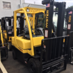 Hyster pneumatic tire propane powered forklift