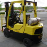 Yale ICE powered pneumatic tire forklift