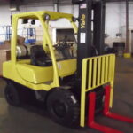 Yale propane powered pneumatic tire forklift