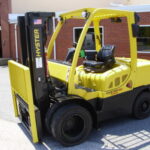 Hyster ICE powered forklift