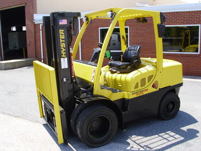 Hyster ICE powered forklift