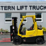 Hyster ICE powered cushion tire forklift