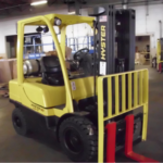 Hyster ICE powered pneumatic tire forklift