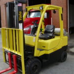 Yale ICE powered pneumatic tire forklift