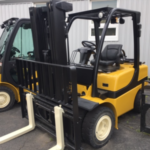 Yale ICE powered pneumatic tire forklift