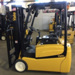 Yale three wheel electric forklift