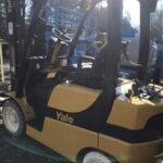 Yale ICE powered cushion tire forklift