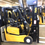 Yale three wheel electric forklift