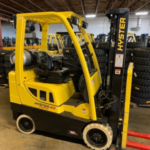 Hyster ICE powered cushion tire forklift