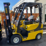 Yale propane powered pneumatic tire forklift