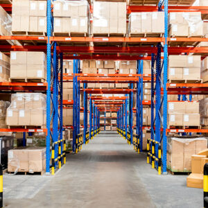 warehouse distribution and storage of merchandise