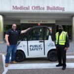 Philadelphia College of Osteopathic Medicine GEM e2 security campus vehicle low speed electric