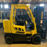 Hyster propane powered cushion tire forklift