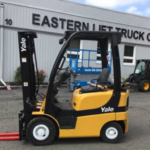 Yale ICE powered pneumatic tire forklift