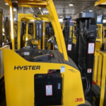 Hyster narrow aisle forklift