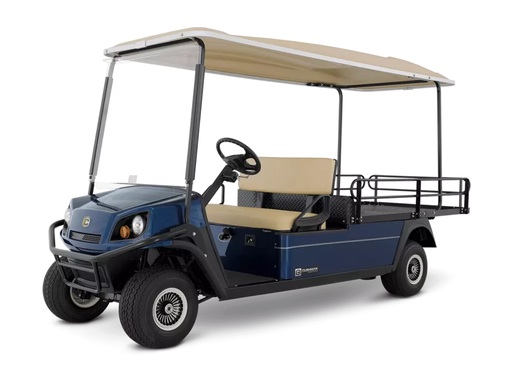 Blue Cushman Shuttle 8