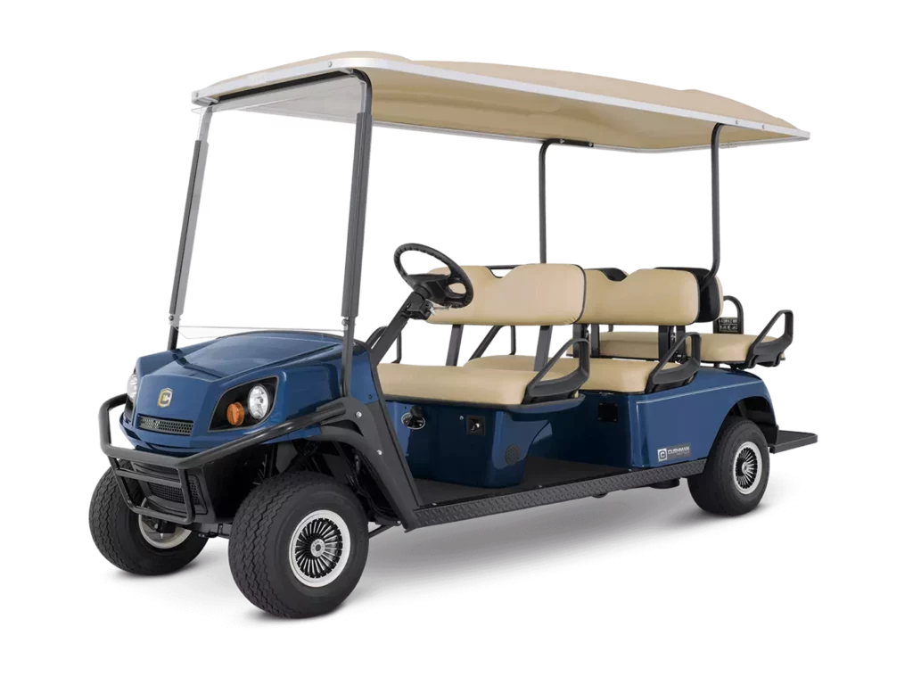 Blue Cushman Shuttle 8