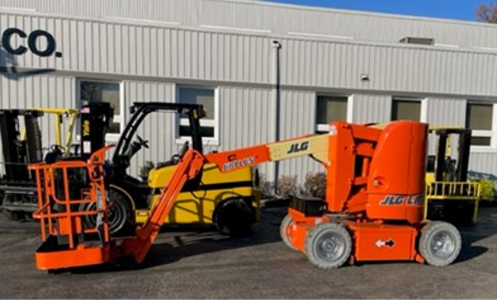 JLG telescopic boom lift