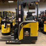 Yale narrow aisle forklift