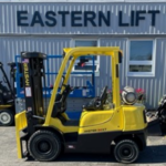 Hyster propane powered cushion tire forklift