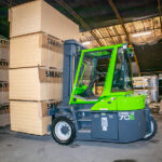 Combilift CB70E forklift inside warehouse