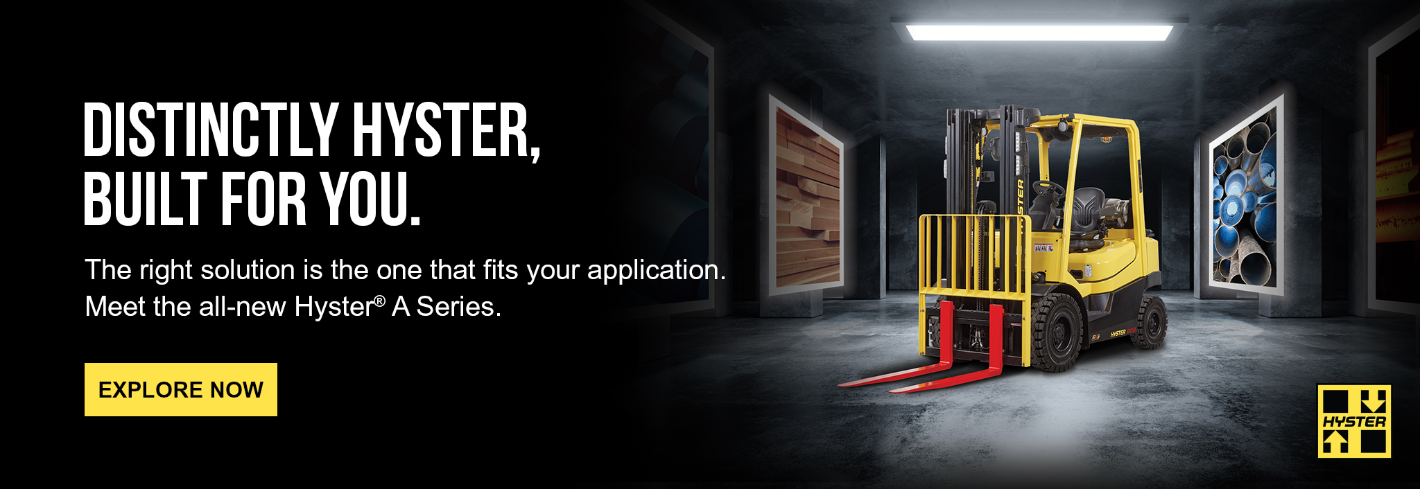 Hyster A Series Promo Banner