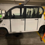 White GEM e4 low-speed electric vehicle