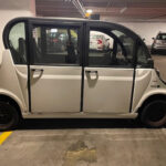 White GEM e4 low-speed electric vehicle