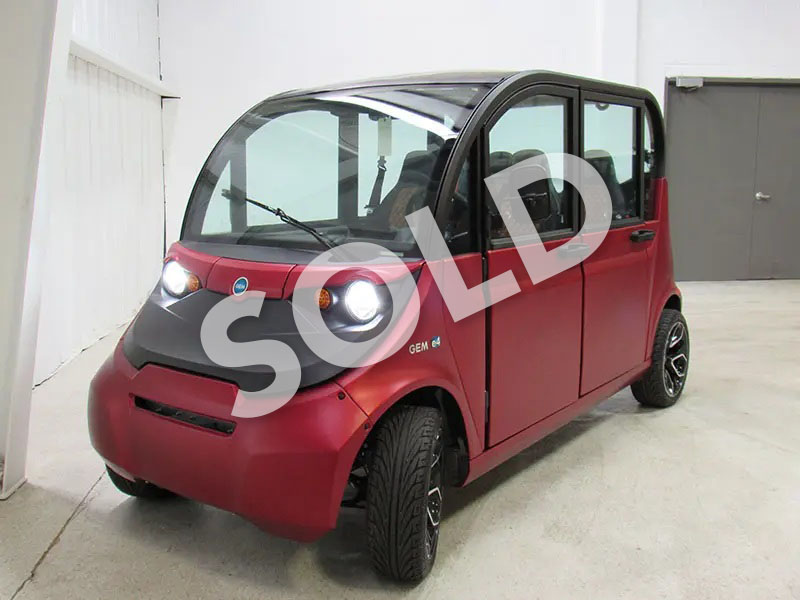 GEM e4 All-Electric Low-Speed Vehicle
